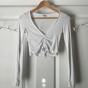 Sunday best white Vida top